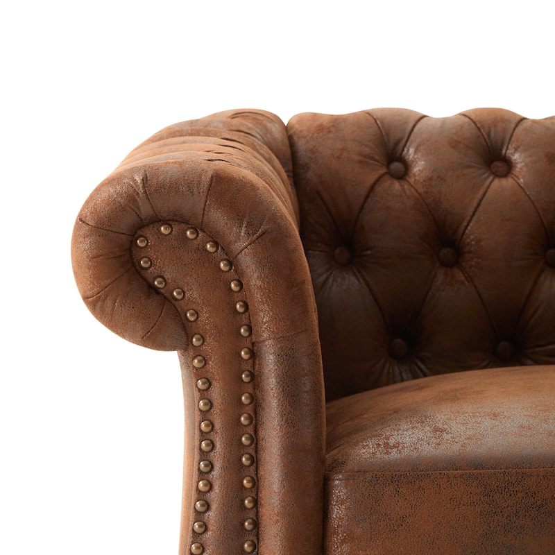 Christopher Knight Home - Silverdale Traditional Chesterfield Club Chairs (Set of 2)