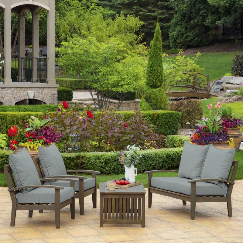 ARDEN 24-inch Outdoor Deep Seat Cushion Set