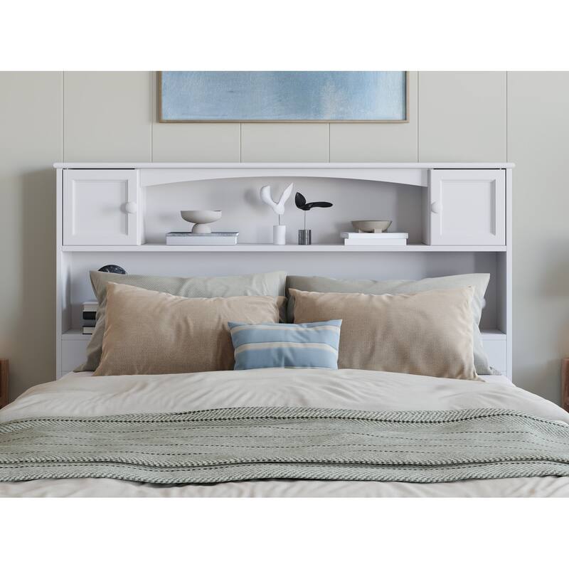 Hadley Platform Bed with Panel Footboard and Twin Trundle