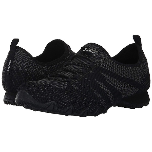 skechers bikers black