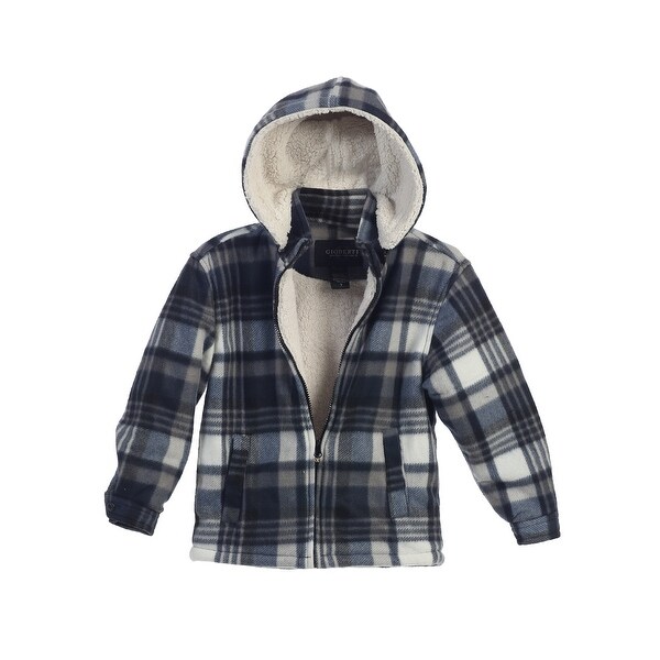gioberti hooded flannel