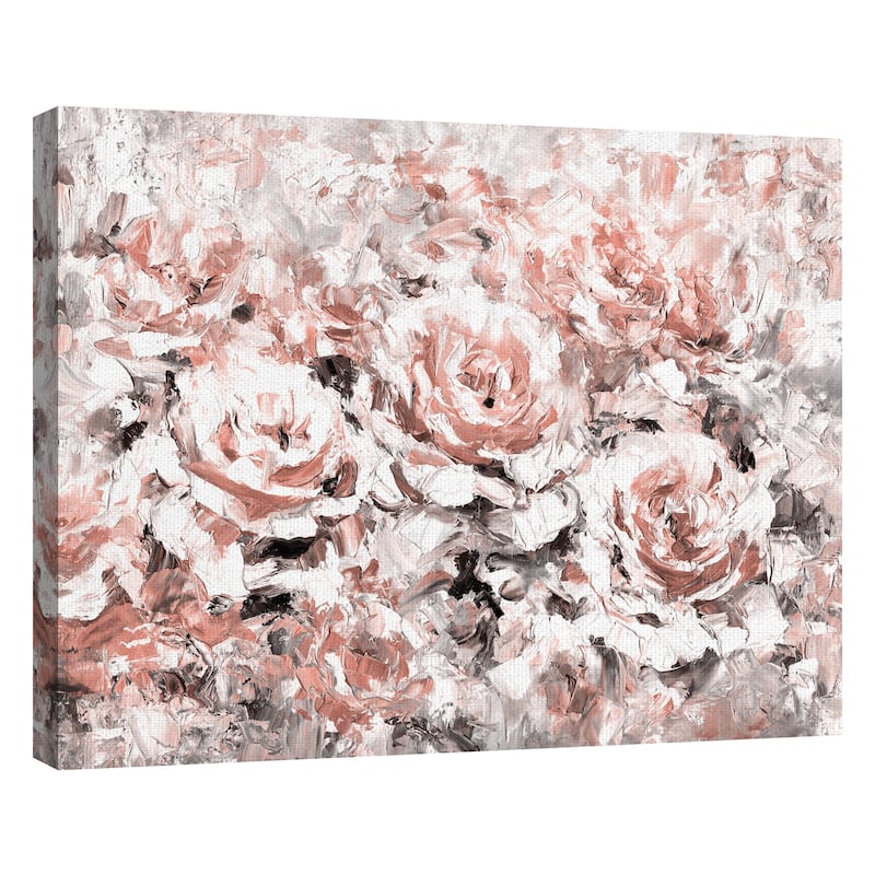 Le Jardin Blush by Belle Maison Canvas Art Print