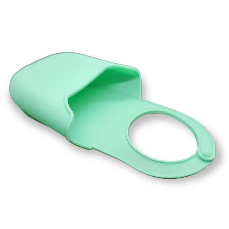 Handy Housewares Hanging Silicone Sink Caddy - For Kitchen or Bath, Hangs From Faucet, Helps Dry Sponges, Loofahs,...
