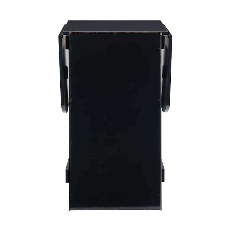 SEI Furniture London White Fold-out Organizer and Craft Desk