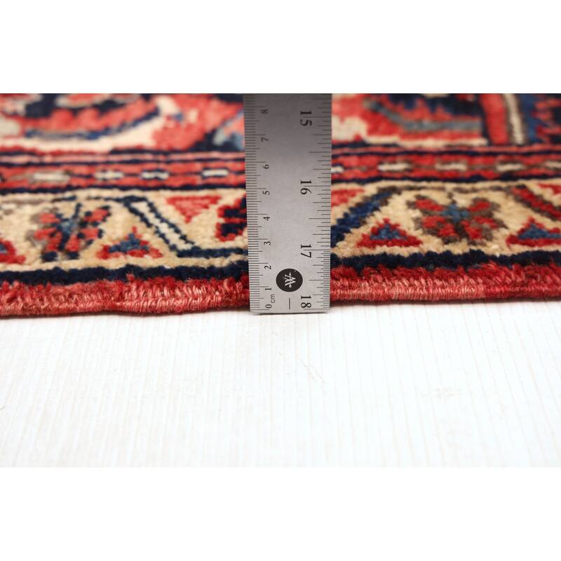 ECARPETGALLERY Hand-knotted Sarabi Red Wool Rug - 9'8 x 12'11