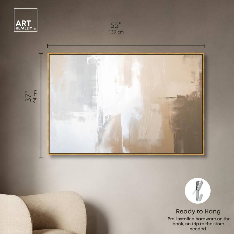 Solace in Softness I Canvas by Art Remedy