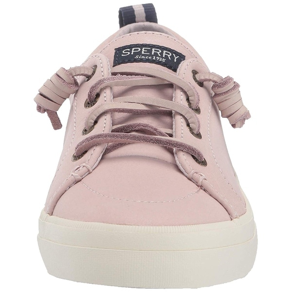 sperry leather sneakers womens