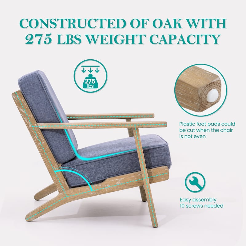 Crestlive Products Outdoor Premium Deep Seat Cushion Set