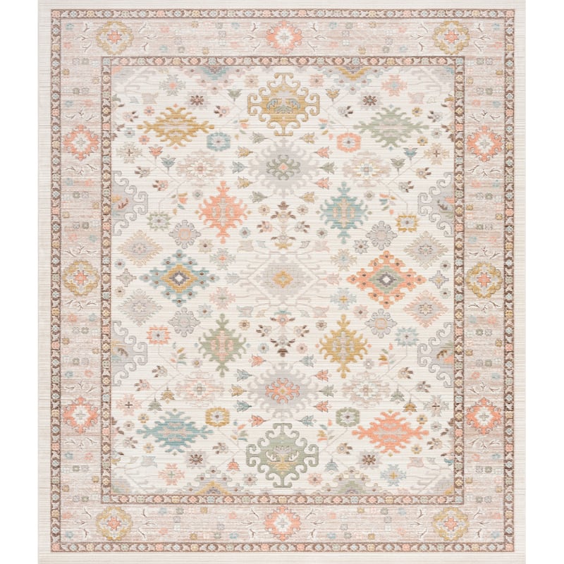 Crosswood Ellen Traditional Floral Indoor Polyester Area Rug