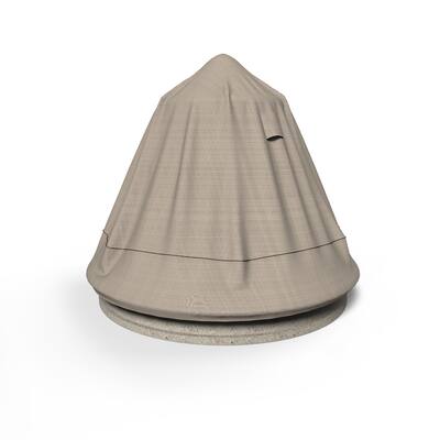Budge StormBlock™ Mojave Black Ivory Fountain Cover - 30"L x 30"W x 48"H