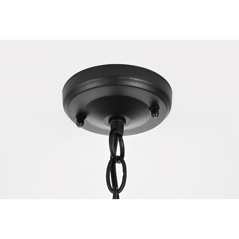 Jasper 12 inch Outdoor Pendant in Black - 12"