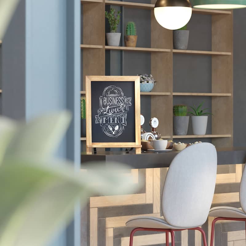 10 Pack Tabletop or Wall Mount Magnetic Chalkboards