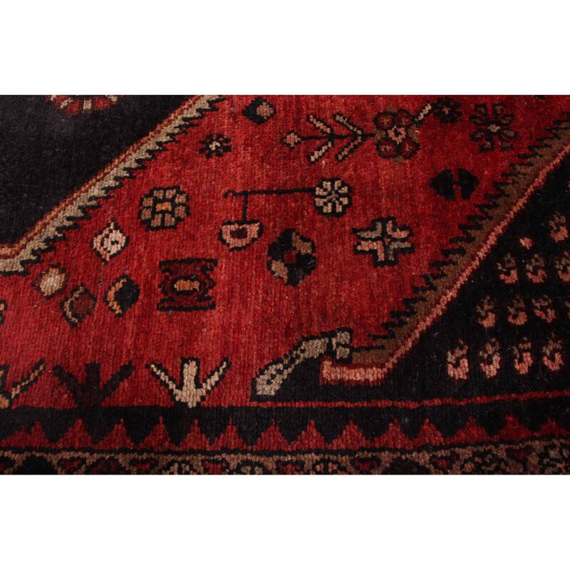 ECARPETGALLERY Hand-knotted Anadol Red Wool Rug - 3'2 x 9'4