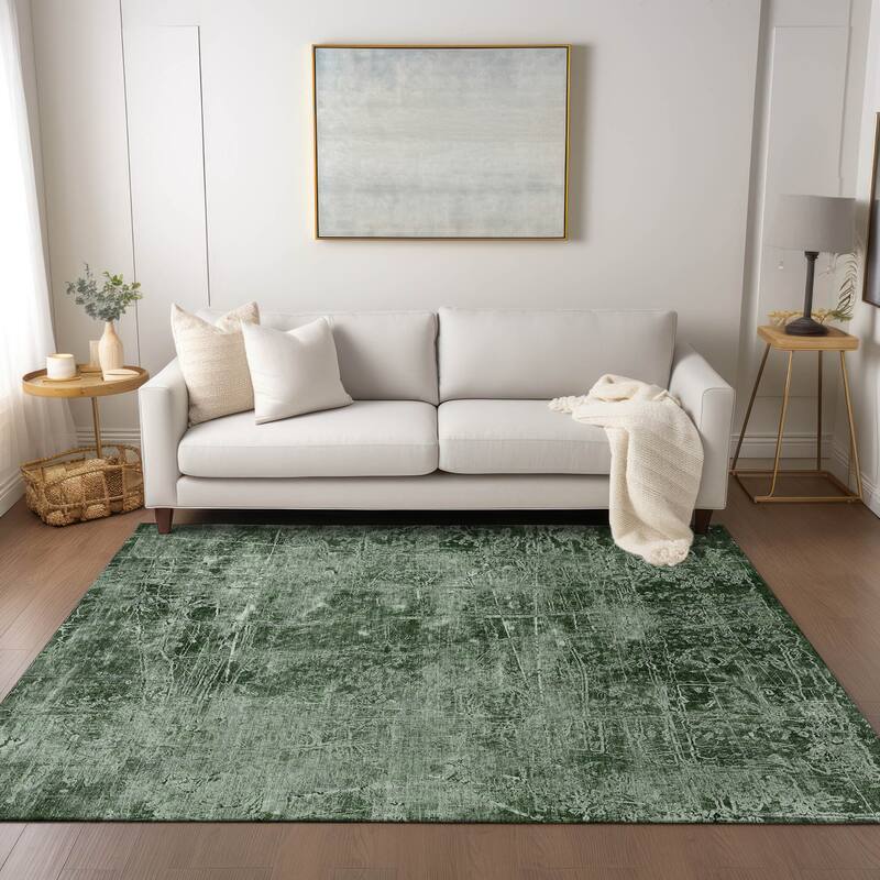 Fari Artistic Abstract Weather Resistant Classic Meets Modern Outdoor Rug