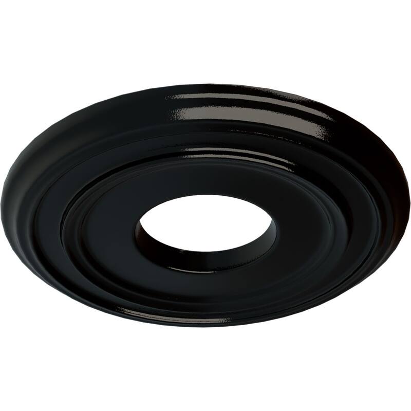 12 3/8"OD x 4"ID x 1 1/8"P Classic Ceiling Medallion