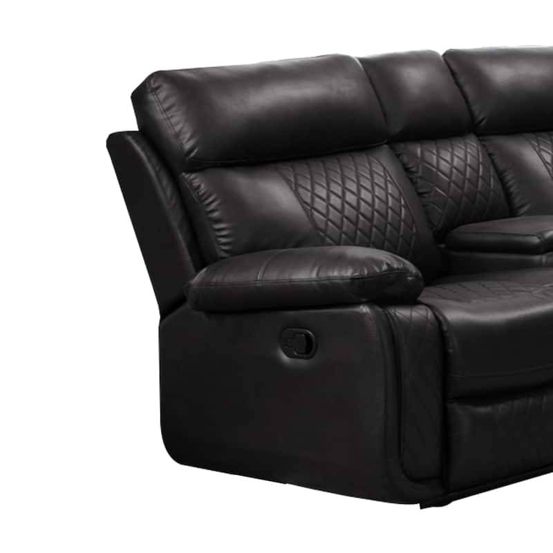 Infinity Power Reclining Faux Leather Reclining Loveseat