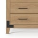 preview thumbnail 11 of 12, Child Craft Lucas 42" 6 Drawer Double Dresser
