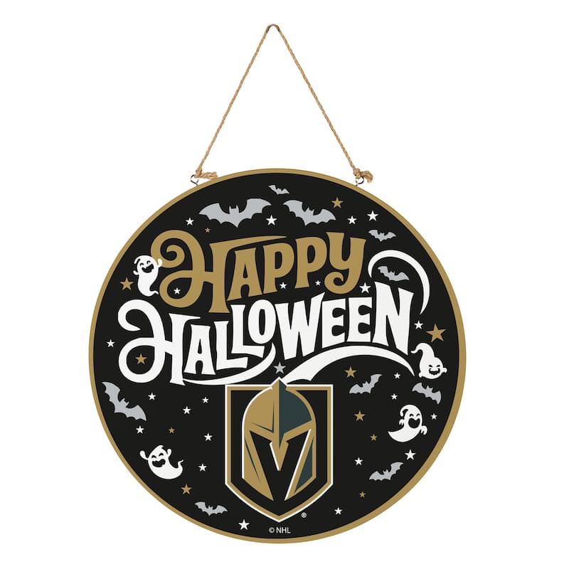 Las Vegas Golden Knights 18" x 18" Halloween Door Décor Wall Sign