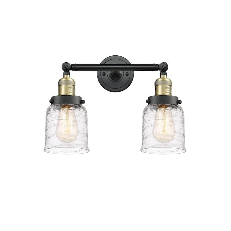 Innovations Lighting Bell 2 Light 16" Bath Vanity Light