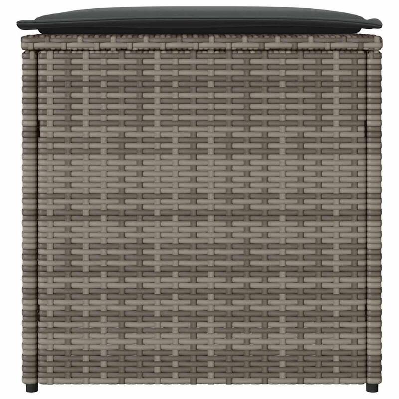 Comfy Outdoor Storage Box for Sofa Cushions - 19.7 x 19.7 x 19.7 in