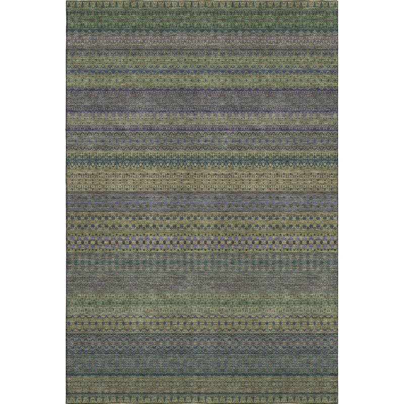 Premium Washable Super Soft Boho Stripes Mayfield Rug