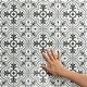 preview thumbnail 9 of 12, Merola Tile Twenties Mini Vintage 3-7/8" x 3-7/8" Ceramic Floor and Wall Tile