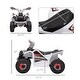 preview thumbnail 3 of 3, 6V Kids ATV Quad Car, Forward/Backward, White, Ages 18-36 Months