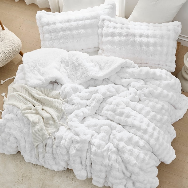 Snowball® Chunky Bunny - Coma Inducer® Oversized Comforter Set - White - King