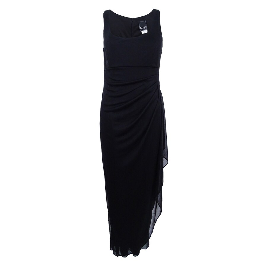 black gown with shrug