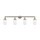 Option Brushed Satin Nickel / Clear