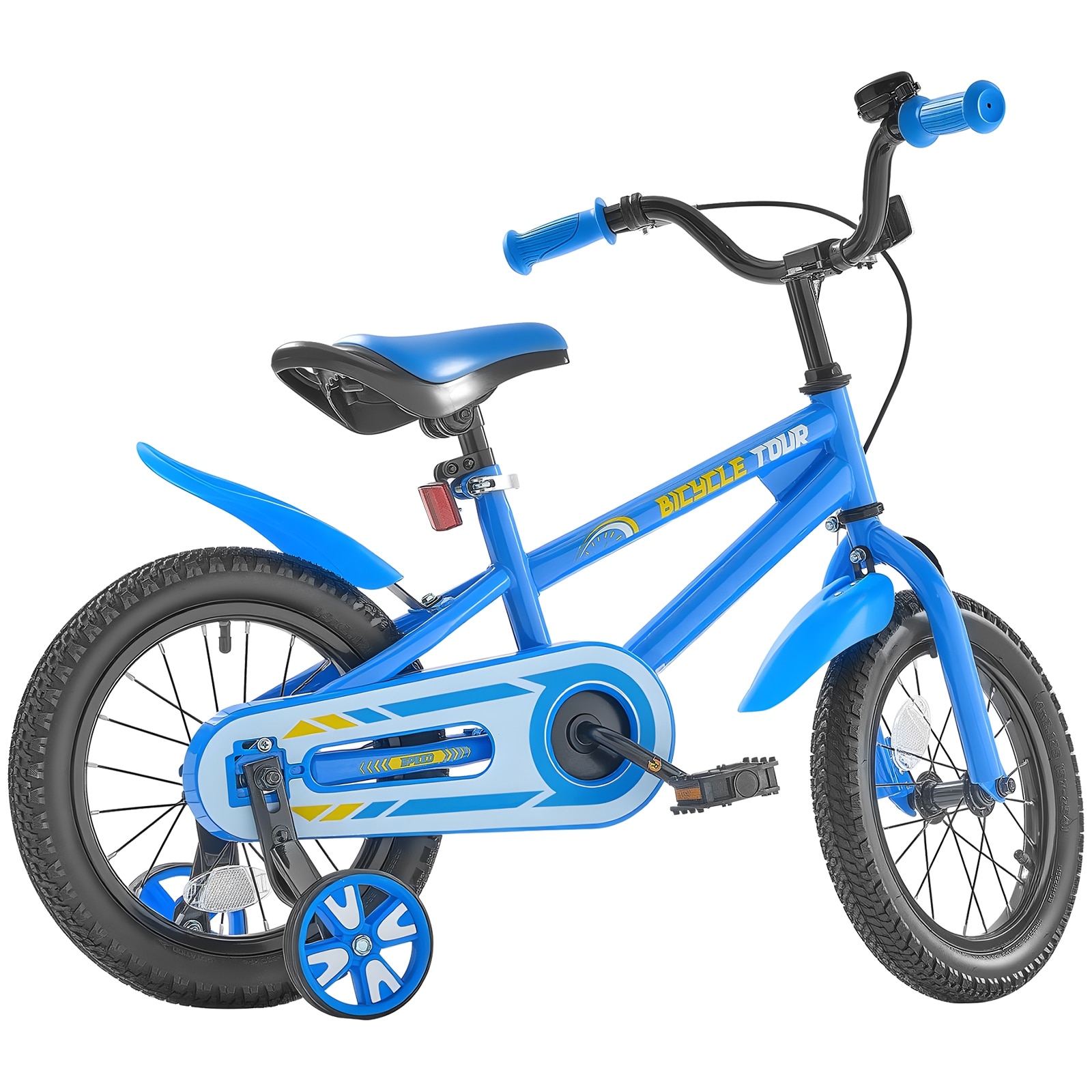 UIMOSO Kids Bike, BMX Style Children Bicycle, Training Wheels Included, Sturdy and Easy to Assemble, Toddler Bike