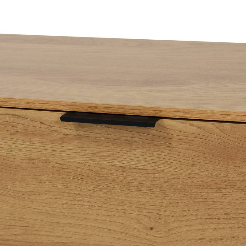 Sideboard Buffet Cabinet with 3 Drawers and 2 Doors