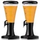 preview thumbnail 1 of 7, Costway Set of 2 Cold Draft Beer Tower Dispenser 3L Plastic w/LED - See Details
