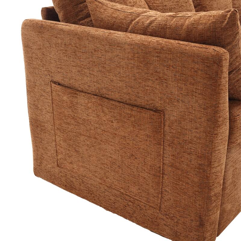 Modular Sectional Sofa L Shaped Modular Couch with Reversible Chaise