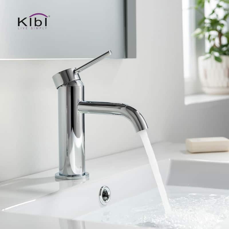 Lead Free Single Handle Bathroom Faucet with Water Hose