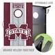 preview thumbnail 4 of 5, Mississippi State NCAA Compact 2x3 Tailgate Cornhole Board Set