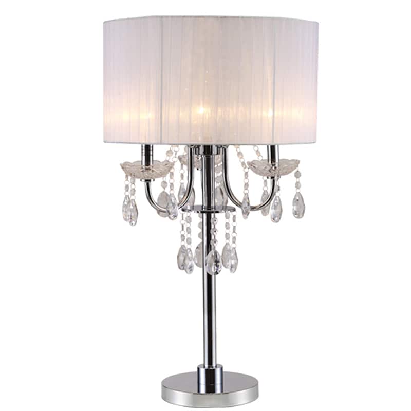 29.5"h Crystal Inspired Table Lamp