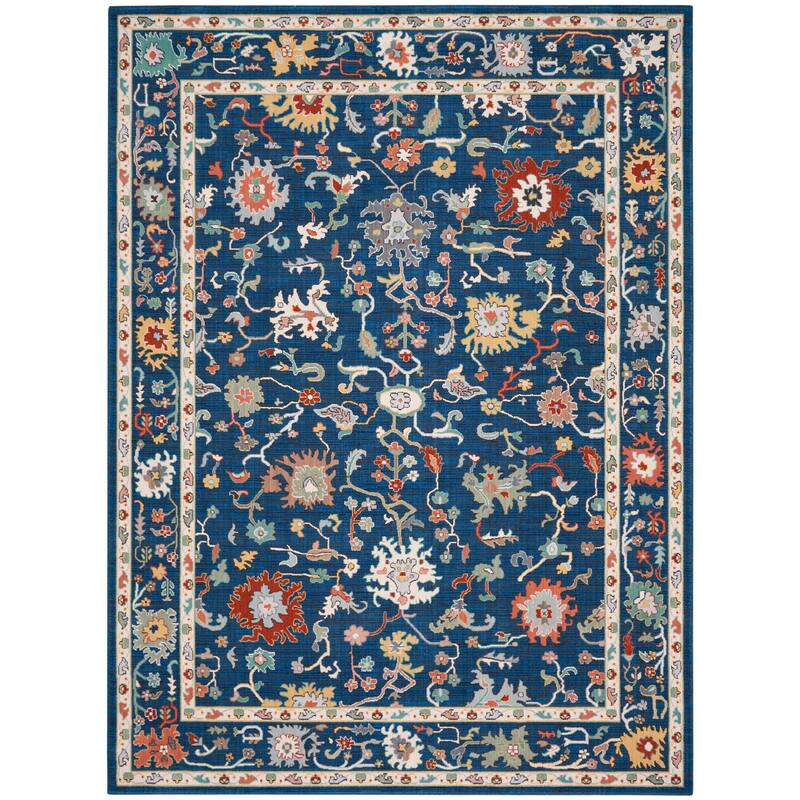 Nourison Parisa Traditional Bordered Floral Area Rug