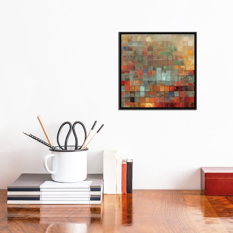 iCanvas "Organized" by Tom Reeves Framed Canvas Print