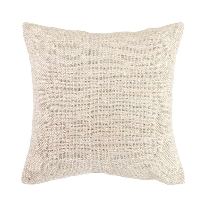 Villa by Classic Home Halter Handcrafted Jute Throw Pillow