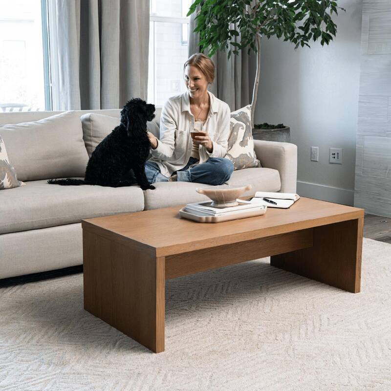Maven Lane Zeno Rectangular Coffee Table