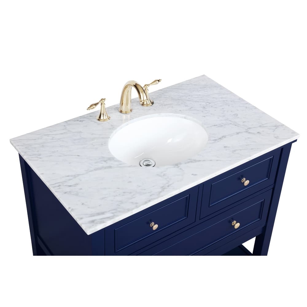 Grand 36 - 42 Inch Single Bathroom Vanity