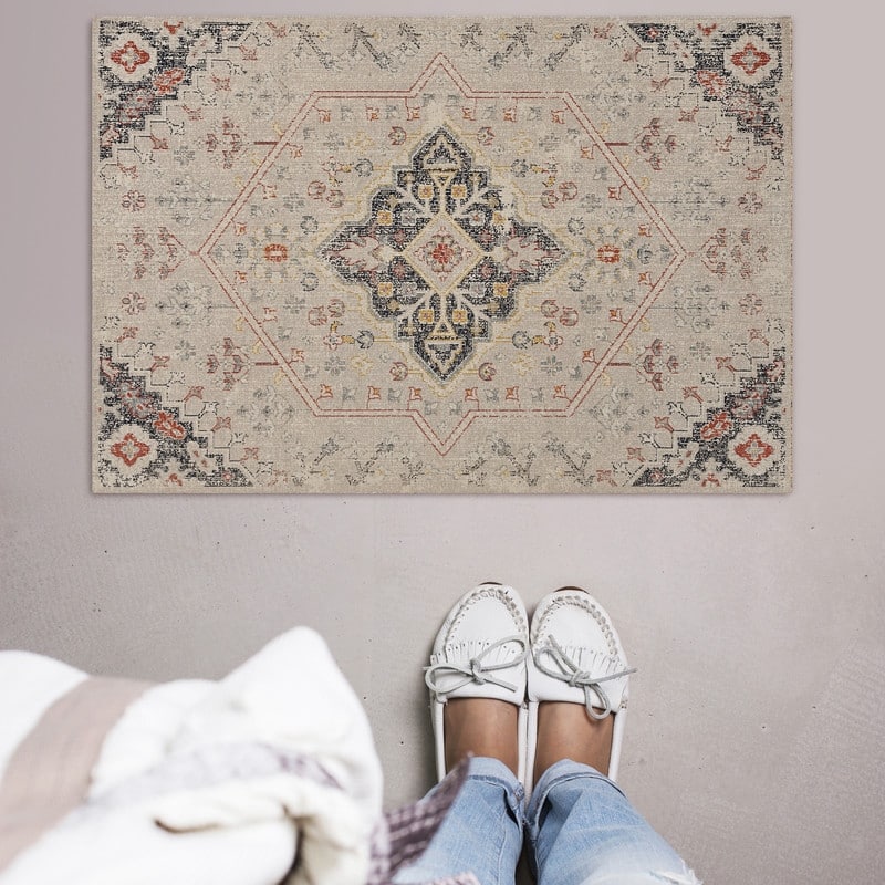 Linon Great Zero Rollins Bohemian & Eclectic Rug