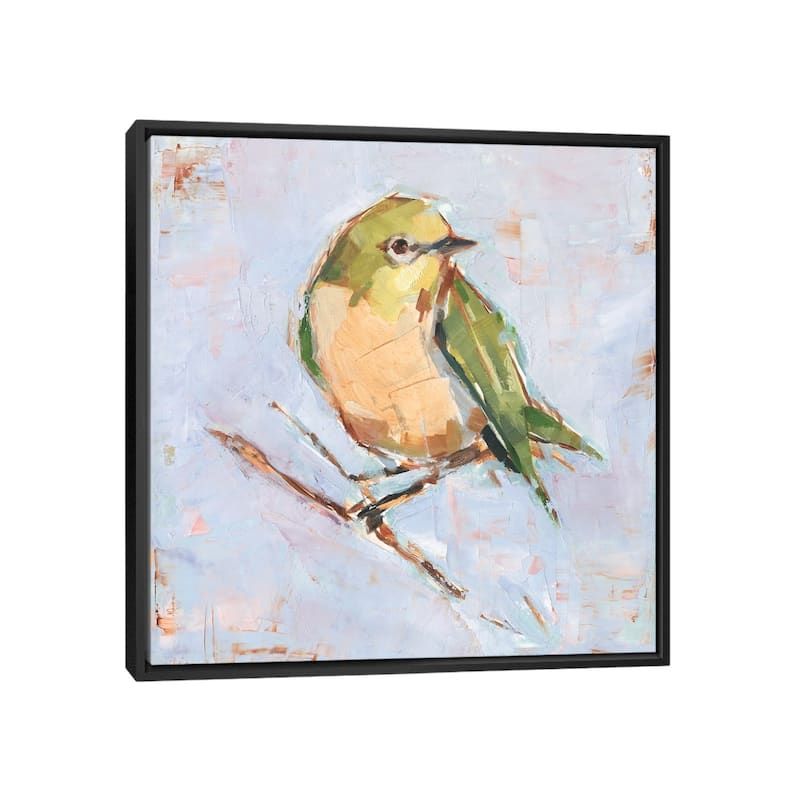 iCanvas "Bird Variety II" by Ethan Harper Framed Canvas Print - 37x37 - Black