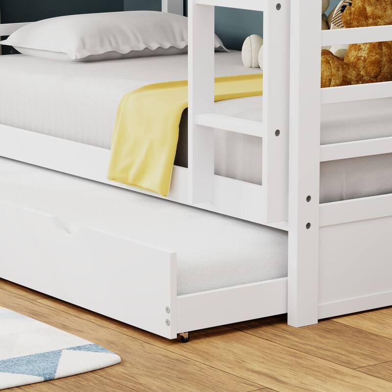 Plana Wood Bunk Bed and Trundle