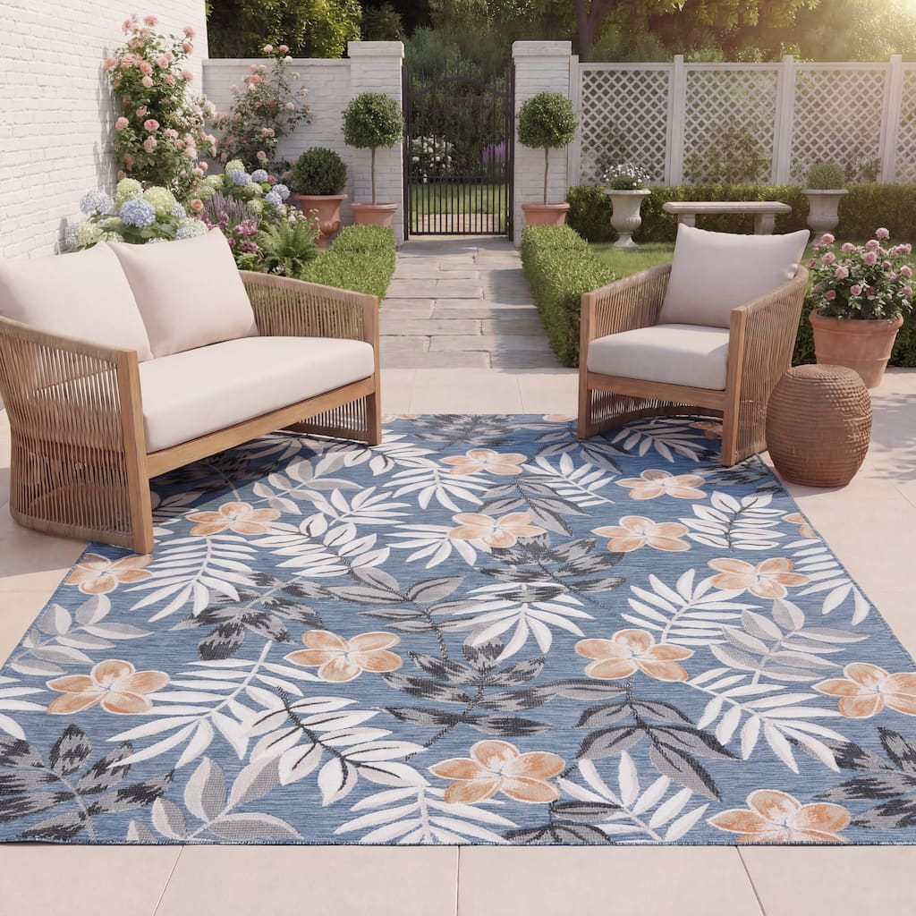 SAFAVIEH Cabana Indoor/ Outdoor Waterproof Transitional Rug