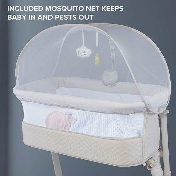 Shop Lil Jumbl Baby Bedside Bassinet Standalone Crib Co