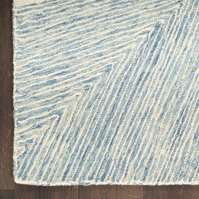 DKNY Pure Angles Indoor only Abstract Area Rug