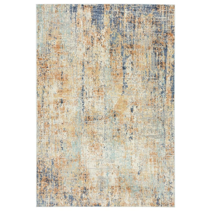 Luxe Weavers Modern Abstract Area Rug, Non-Shedding Carpet