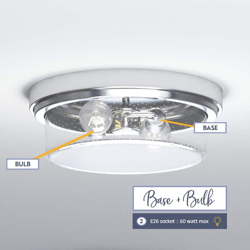 Prominence Home Madalyn, Flushmount Light Fixture